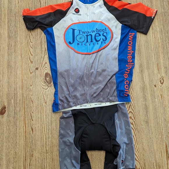 Pactimo Other Pactimo Lightweight Short Sleeve Cycling Jersey Mens Medium Two Wheel Joneslte